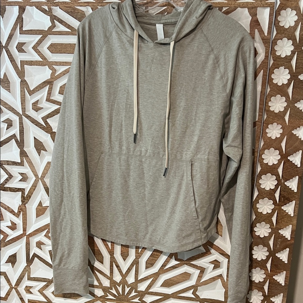 Glyder Light Tan Hooded Pullover
